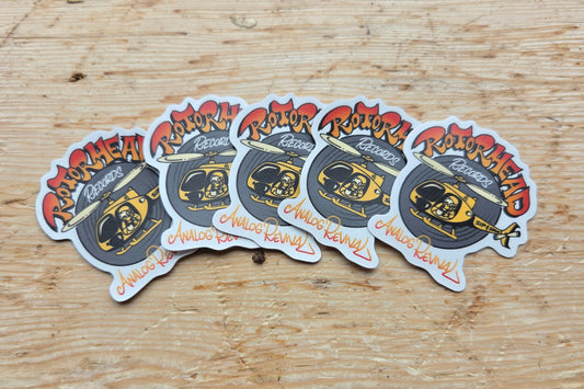 "Analog Revival" Sticker (Small)